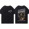 Japanese Car Modified Rim TE37 Wheel Hub Modified Car JDM Shortsleeved Tshirt Unisexs and Unisexs Cotton Halfsleeved Top