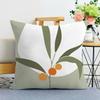 Morandi Simple Printed Decorative Pillowcase Bedroom Living Room Square Cushion Pillowcase