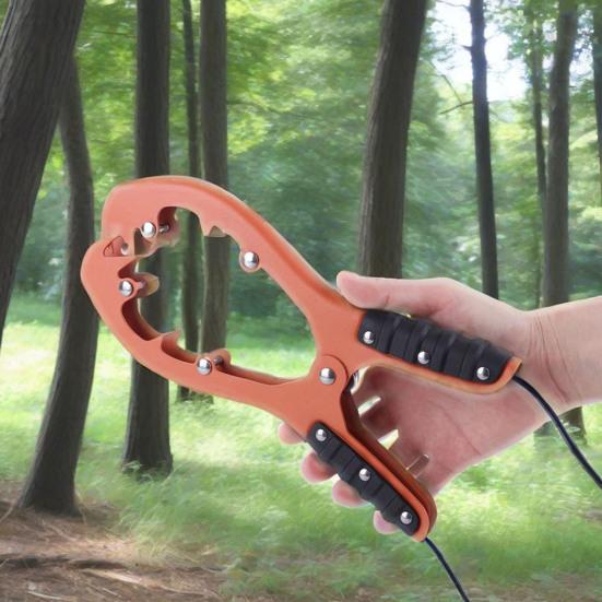 Kayak Anchoring Grip with Large Clamping Mouth Heavy Duty Kayak Brush Gripper Portable Camping Hiking Stainless Steel Canoe Boat Anchoring Clamp