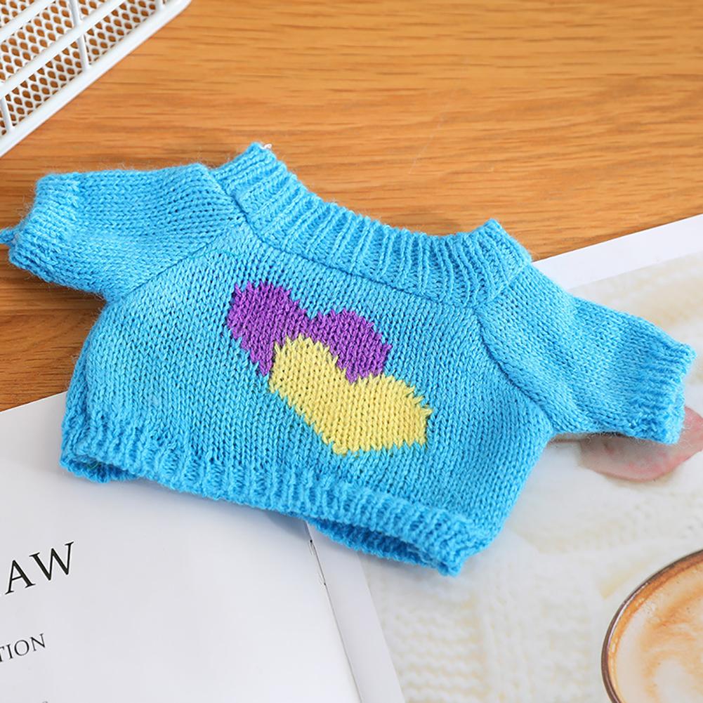 

Для куклы-утки LaLafanfan Модная одежда Комбинезон Одежда для куклы Сочетание цветов Толстовки Аксессуары для кукол Милое украшение Маленькая одежда 11#