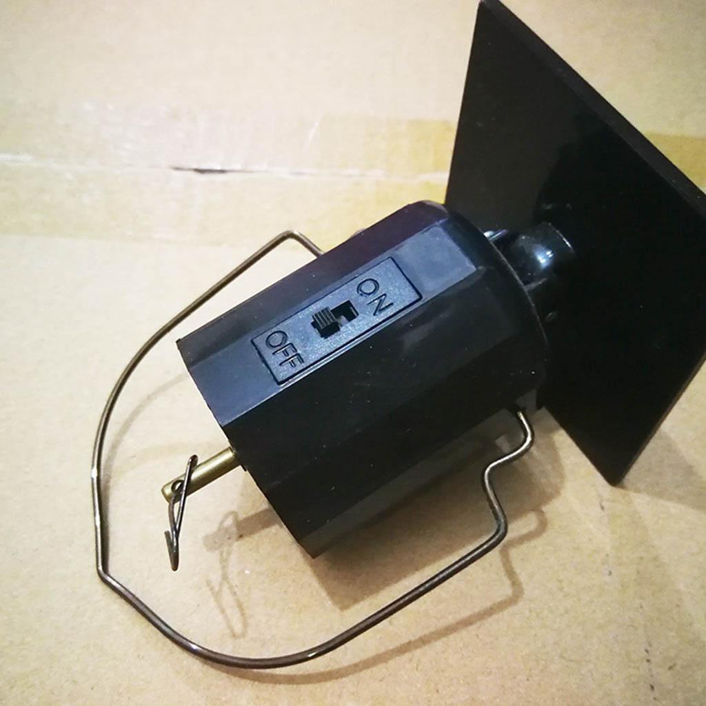 Solar Energy Operated Motor Light Wind Spinner Motor Hanging Rotating Motor for Indoor Outdoor Garden Lawn Entryway