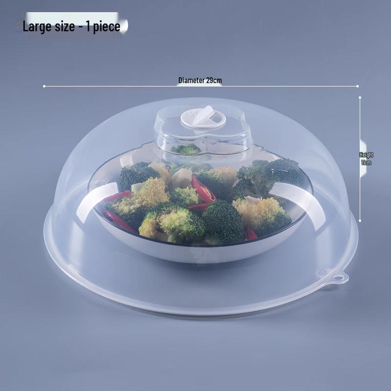 High-Temperature Resistant Microwave Splash-Proof Lid and Food Preservation Cover.