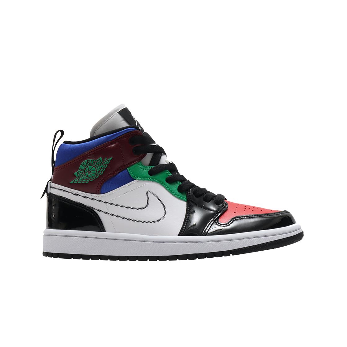 

(w) Jordan 1 Mid Se Multi-color 230