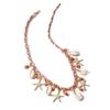 Handmade Seashell Starfish Beach Vacation Necklace For Women