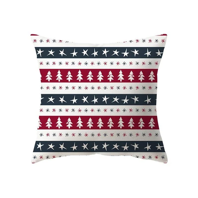 

Taies d Oreiller sur le Theme de Noël, Ornements de Voiture, Bureau, Père Noël, Salon, Canapé, Maison 40x40cm