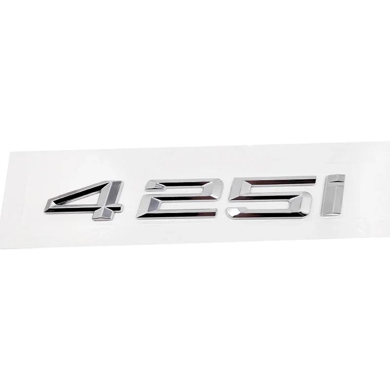 ABS Samochód Tylny Bagażnik Litery Logo Odznaka Emblemat Naklejka Dla BMW Seria 4 420i 425i 428i 430i 435i 440i 450i F30 F32 F33 F36 G26 G22