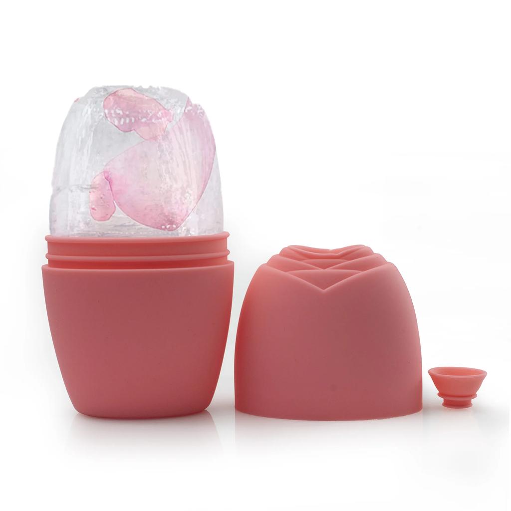 Silicone Ice Facial Roller Face Lifting Contouring Tools Ice Cube Trays Ice Globe Balls Eye Body Massager Beauty Skin Care Tool