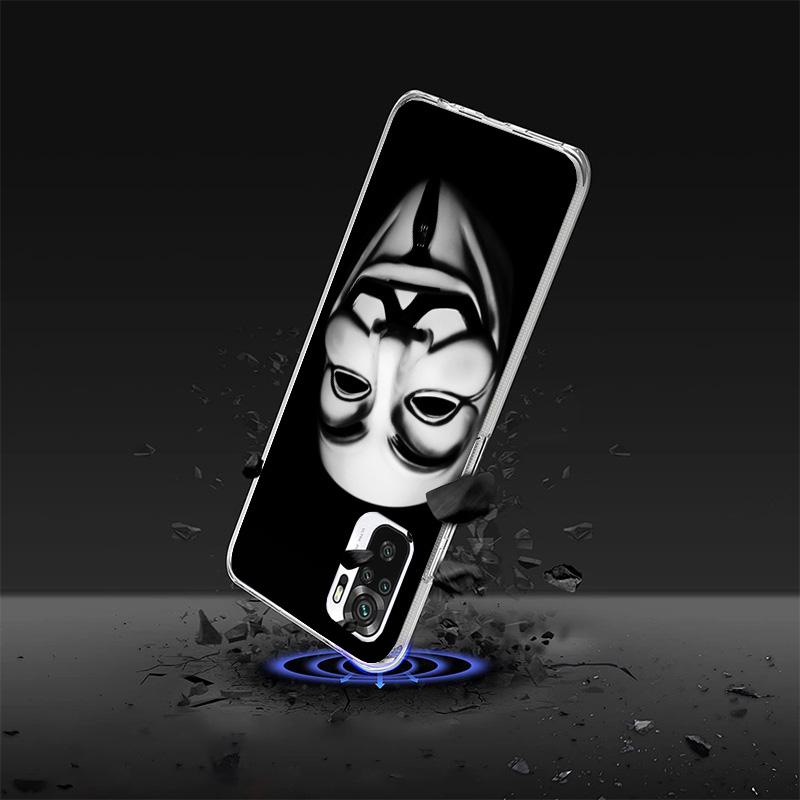 Anonymous V for Vendetta Mask Phnoe Case for Phnoe Case for Xiaomi Redmi Note 15 14 14S 13 Pro Plus 12 12S 11S 11E 10S 10 11T 5G
