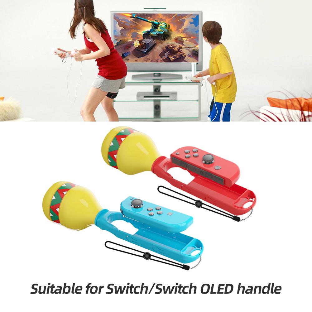 For Nintendo Switch Hand Grip Suitable for Samba De Amigo Party Central Professional Handle Body Sense Gaming Handle Grip