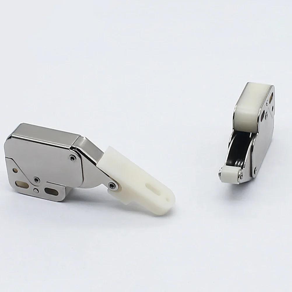 2ks Automatický pružinový zatlačovací západkový zámek Sloní chobot Zámek s odskokem Pro dvířka skříněk a šatníků Dotyková západka Nábytkové kování