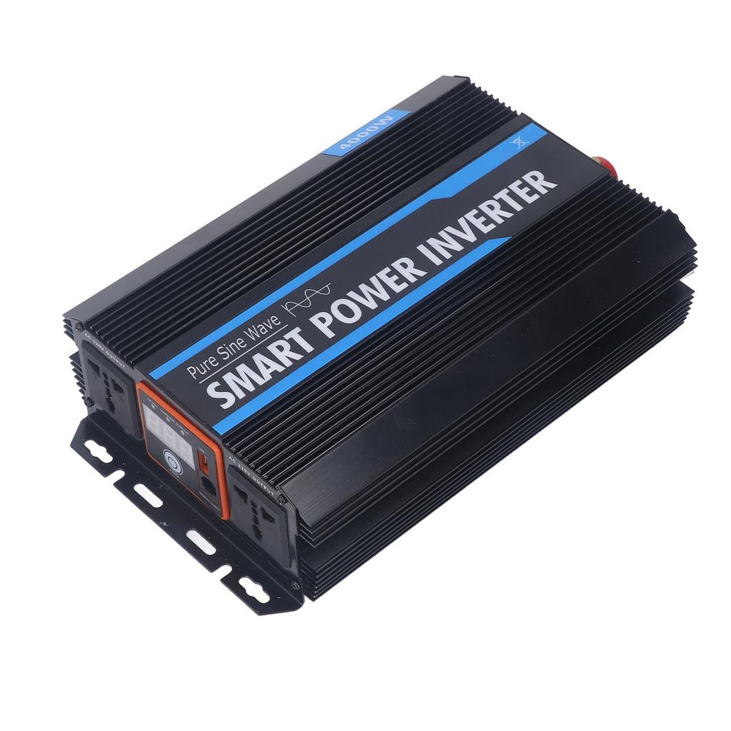 Pure Sine Wave Inverter with Multiple Functions 4000W Converter DC 12V to AC 220V Power Inverter for Car