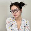 Round Frame Funny Vertigo Glasses Dizzy Shaking Costume Eyes Glass Gift Choice For Kids Friends