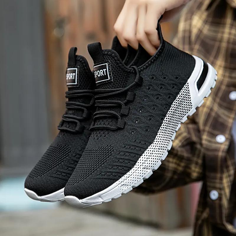 Maedef Mens Sneakers Lightweight Comfortable Men Athletic Shoes Lace Up Gym Training Sport Shoes Men Athletic Shoes Men Sneakers