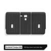 For Tesla Model Y Juniper 2025 Front Rear Trunk Mat TPE All-weather Seat Backrest Anti-Kick Mat Trunk Cargo Liner Protective Pad