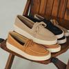 Fashion Handmade Suede Leather Man Loafers Soft Hot Sell Men Moccasins Slip on Casual Driving Flats Lightweight Penny Male Walking Shoes