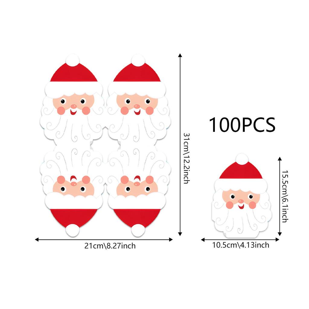 Christmas Party Tableware Set: Festive Paper Plates, Cups, and Napkins