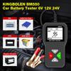 24V 6V 12V Battery Tester BM550 Test Analyzer Diagnostic Tool Detector Accessories Fit for Car Motorcycles Truck Trailer