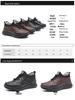 Winter Thickened Waterproof Non-Slip Velvet Lined Shoes - Soft Sole Plus Size for Middle-Aged and Elderly