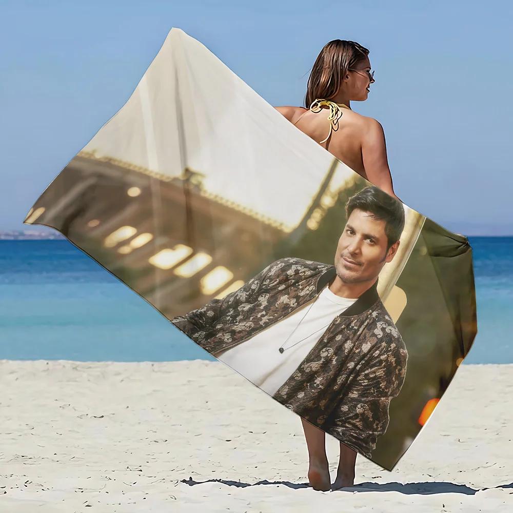 Chayanne Dance with Me Beach Towel Microfiber Sand-Free Quick Dry for Pool Gym Shower Camping - Gift Friendly