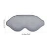 3D Sleep Eye Patch 3D Contoured Cup Concave Molded Blindfold Sleeping Patches Light Blockout Soft Eye Shade Cover for