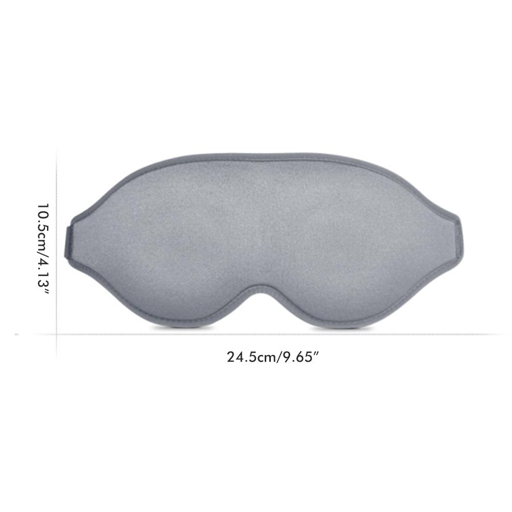3D Sleep Eye Patch 3D Contoured Cup Concave Molded Blindfold Sleeping Patches Light Blockout Soft Eye Shade Cover for