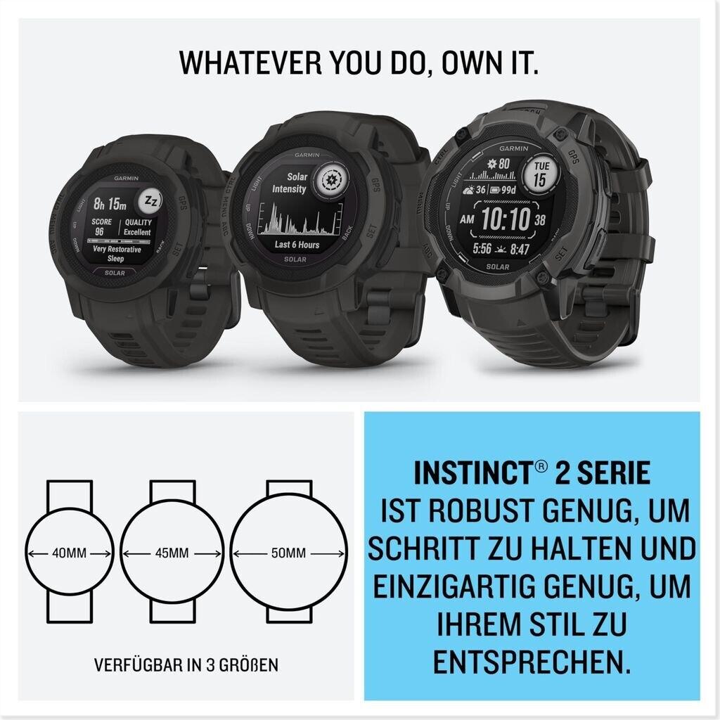 Garmin Instinct 2 2X Solar Tactical Edition Schwarz