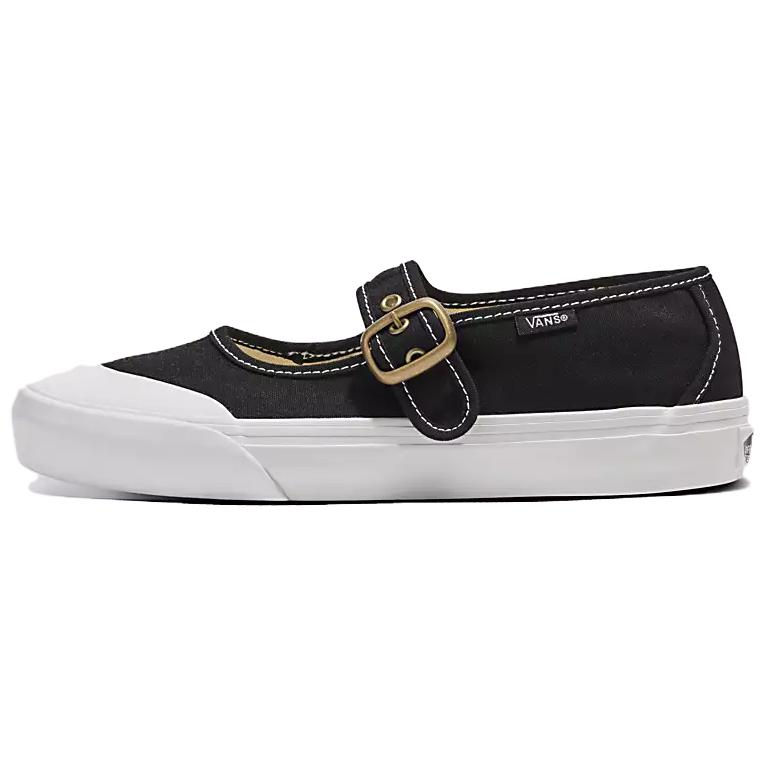 Vans Mary Jane Μαύρα Αληθινά Λευκά Unisex Αθλητικά Παπούτσια VN000CRR6BT
