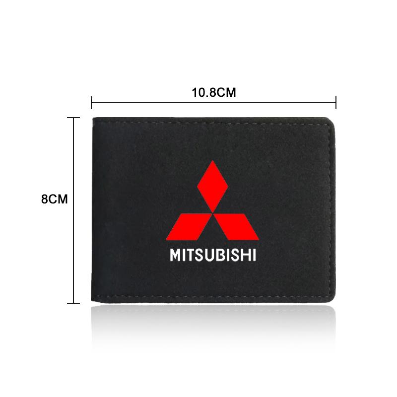 Tragbarer Führerscheinhalter für Auto PU-Leder Kartenetui für Mitsubishi Asx Lancer Outlander Pajero Ralliart Zubehör Auto Styling