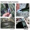 Jungle Camouflage Manual Setup 2-Person Camping Tent
