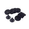 Pack Of 10 Professional Drum Felt Bottom Cover Drum Felt Bottom Covers Replacement Set For Superior Vibration Isolation