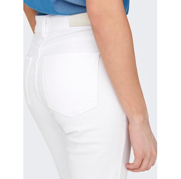 Джинсы ONLY Emily 15292435 белый Straight Fit