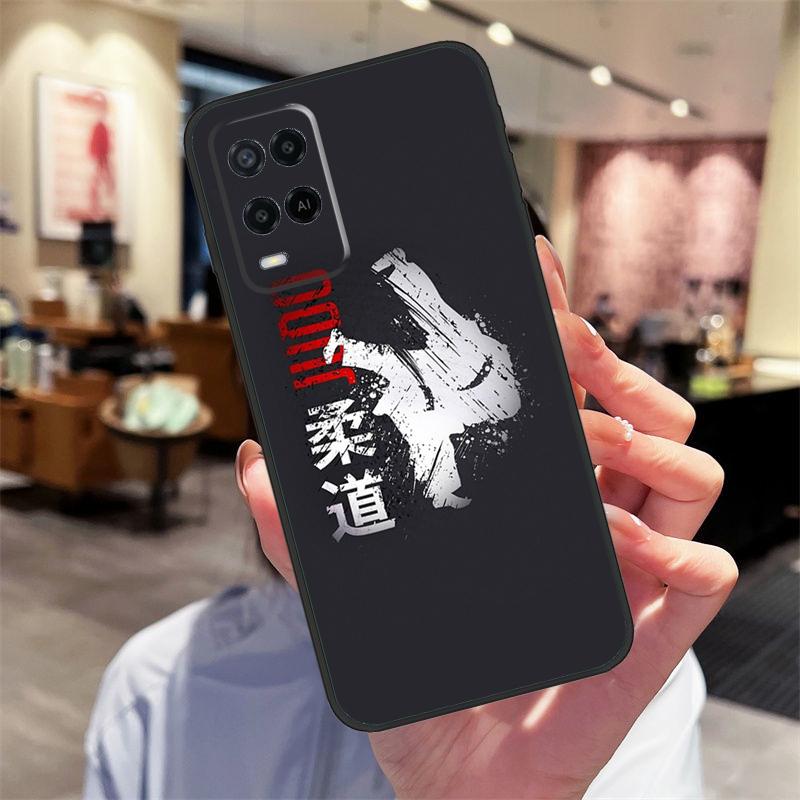 Judo Case For Oppo A94 A54 A40 A60 A80 A98 A78 A18 A38 A58 A16 A76 A96 A17 A77 A74 A57S A15 Cover