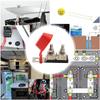 2 Way Fuse Holder 30A-500A Dual Terminal Fuse Block Two Stud Fuse Holder Marine Rated Compact Fuse Holder for Boats Car