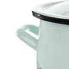 LOUKA blauer emaillierter Topf mit Deckel, 16 cm, 2,3 l