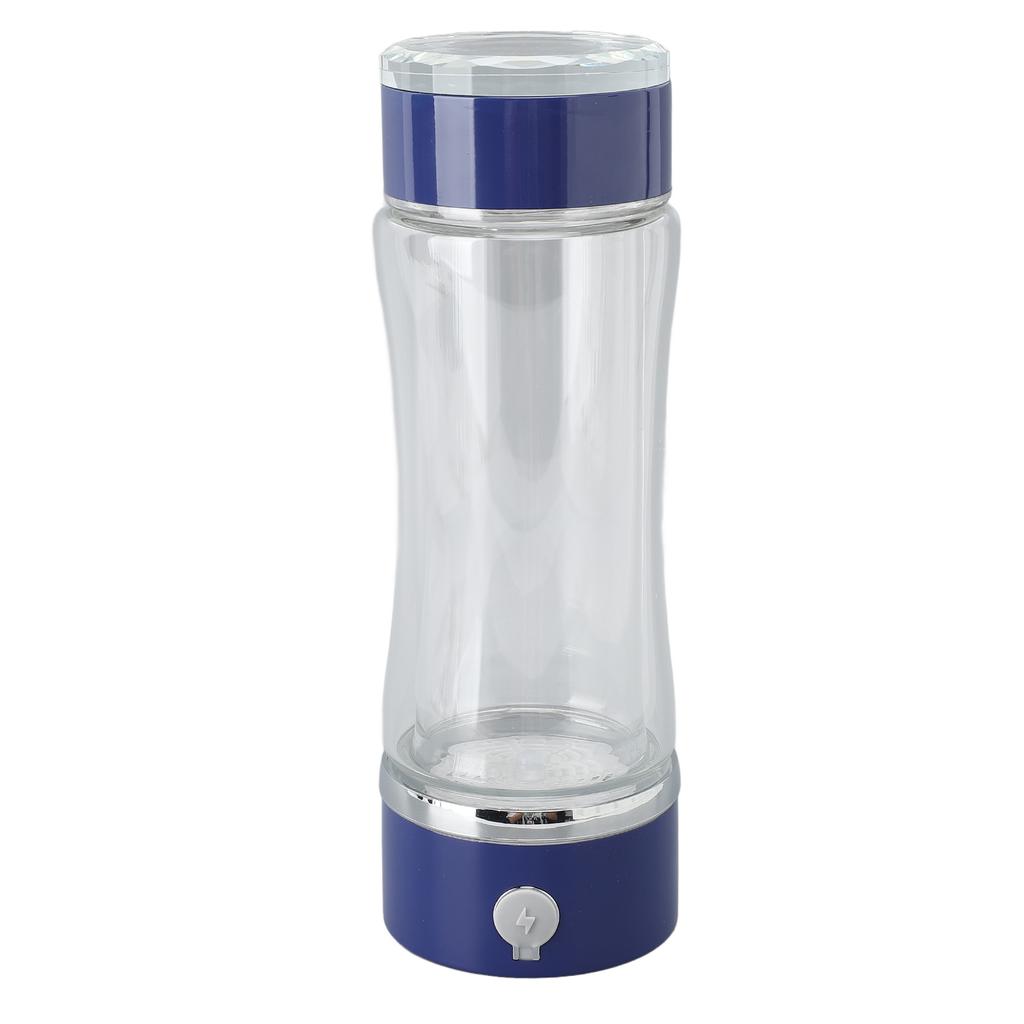 Hydrogen Generator Water Bottle 420ml SPE PEM Technology Water Ionizer Rechargeable Hydrogen Rich