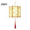 Handgefertigtes Papierlaternen-Bastel-DIY-Kit im chinesischen antiken Stil, handgehalten beleuchtbar mit LED-Lichterkette & traditionellem Quasten-Dekor, Hase Schmetterling Lotus