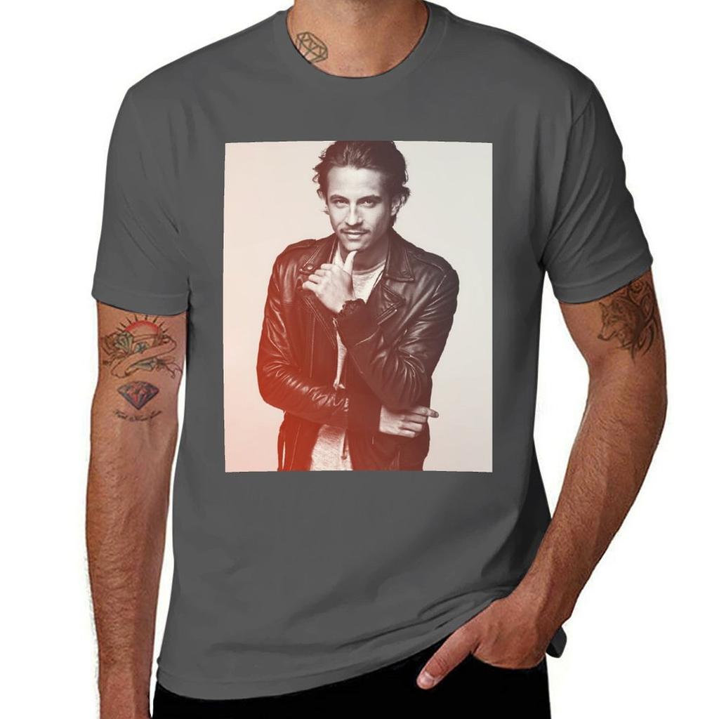 Nekfeu Black Red Tshirt Big Size Loose Fit Tee Shirt Tshirt
