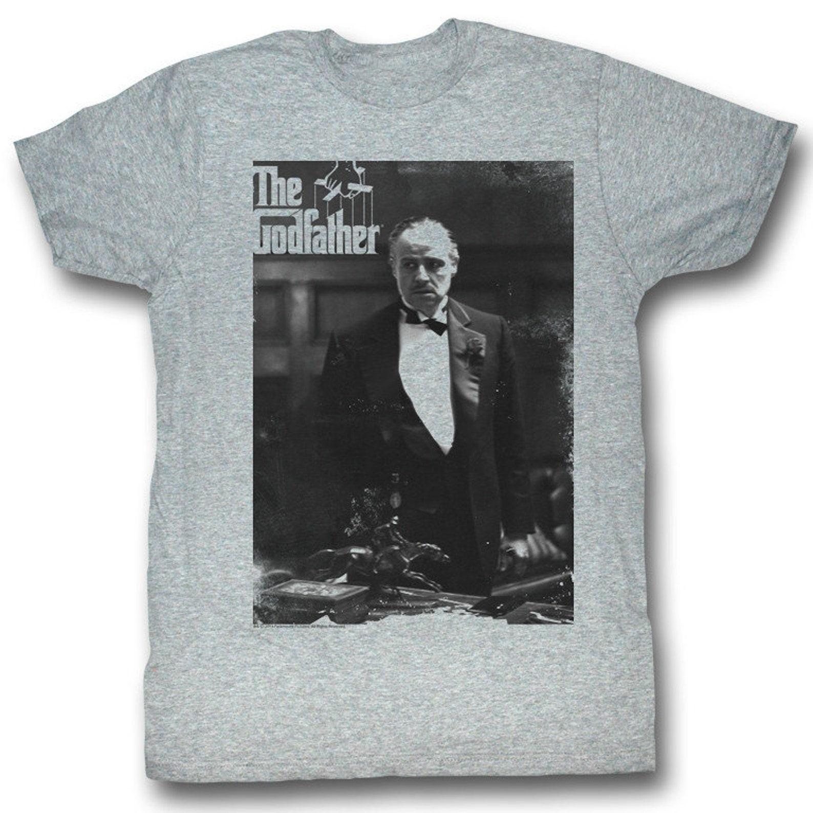 Godfather The Don Again Gray Heather Adult T-Shirt 2XL