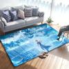 1pc Frozen Carpet Area Rug, Bedroom, and Playroom Durable, Stain-Resistant, and Easy To Clean, Living Room