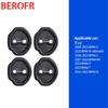 4pcs Car Door Mute Damping Cushion Silicone Car Door Lock Buckle Anti-collision Protective Cover For BMW Series3 2 G20 G42 IX I2