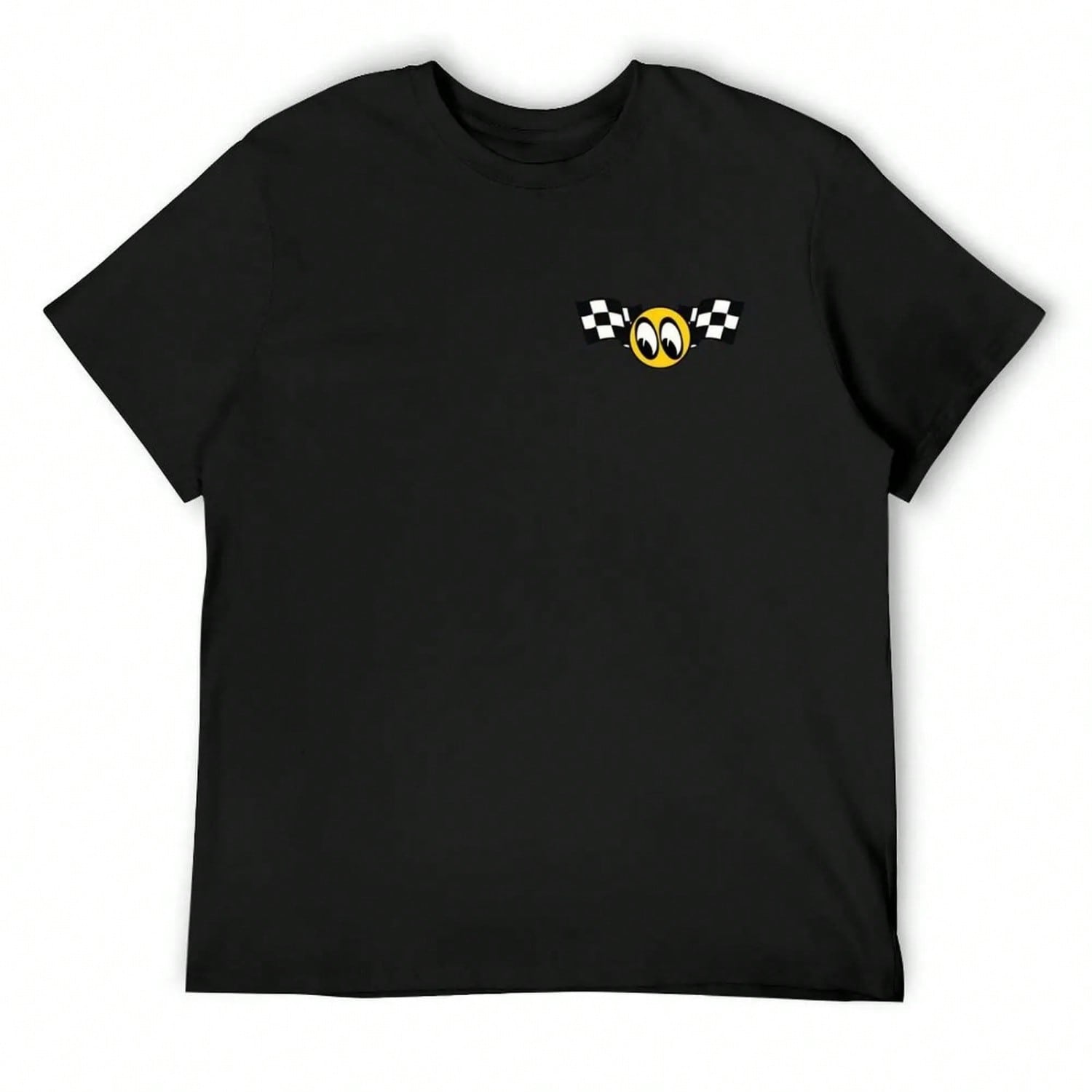 Moon Eyes Flag T-Shirt Clothes Blacks Baggy Shirts Summer Shirt unisex Graphic T-Shirts Pack S разноцветный