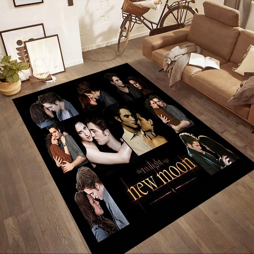 Twilight Saga Romance Square rugs are a great choice for living rooms, bedrooms, home décor, and as gifts.