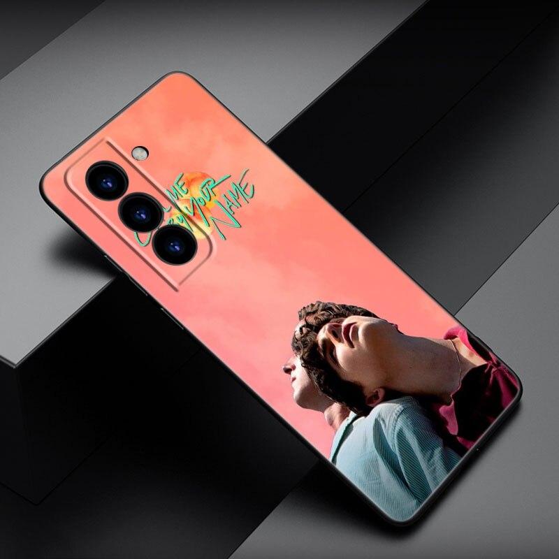 Adınla Çağır Beni Telefon Kılıfı Samsung Galaxy S22 Pro S21 S20 FE Ultra S10 Lite S10 S10E S9 S8 Plus Yumuşak TPU Siyah Kapak