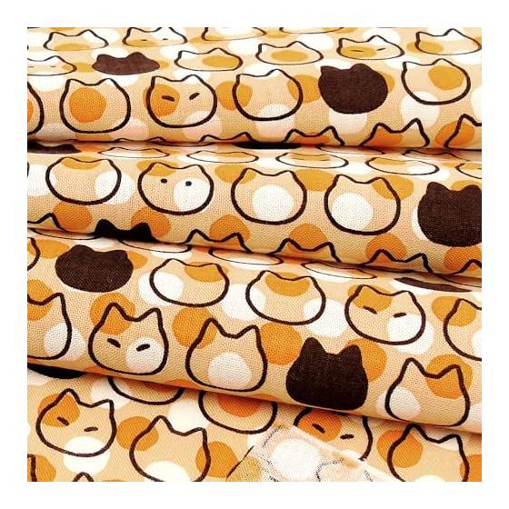 Hamamonyo Tenugui Cloth: "Buchineko Dot" Pattern