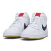 Nike Court Borough Mid White Obsidian GS Sneakers 839977-107