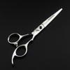 6.0-Inch Shenxinzhe Black Barber Hairdressing Scissors - Straight & Thinning Shears
