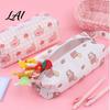 Fun Kids Desk Accessories Cartoon Pencil Case Large Capacity Pet Shape Pouch for Girls Playful Cute Stationery Bag School And Travel Storage