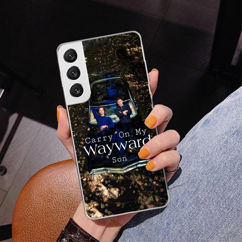 Babaite Supernatural SPN Dean And Sam Phone Case For Samsung Galaxy S24 S25 Edge S26 Ultra S23 S22 S21 Plus S20 FE + Personalize