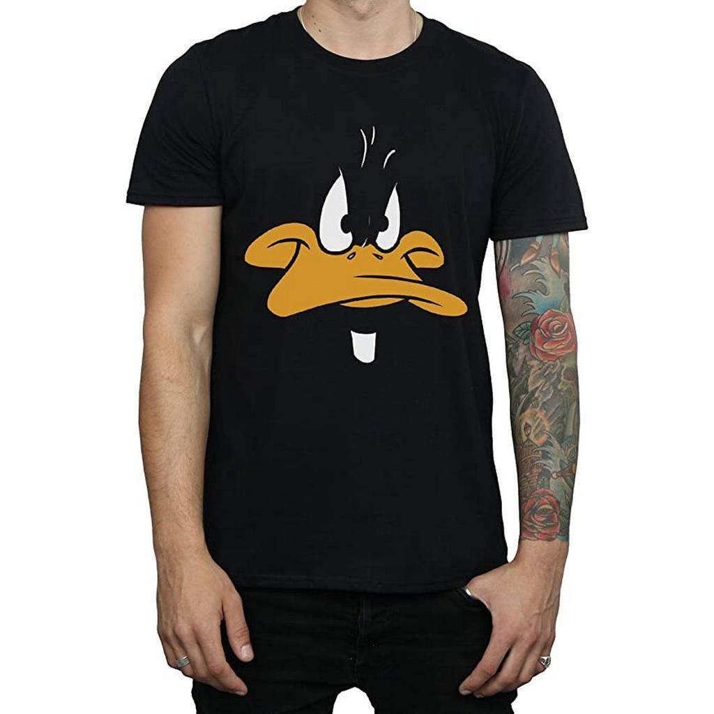 Looney Tunes Mens Daffy Duck Cotton T-Shirt