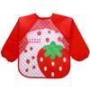 Baby Waterproof Bibs Apron Boys Girls Burp Cloth Toddler Child Newborn Feeding Painting Infant Long Sleeve Draw Animal Cartoon